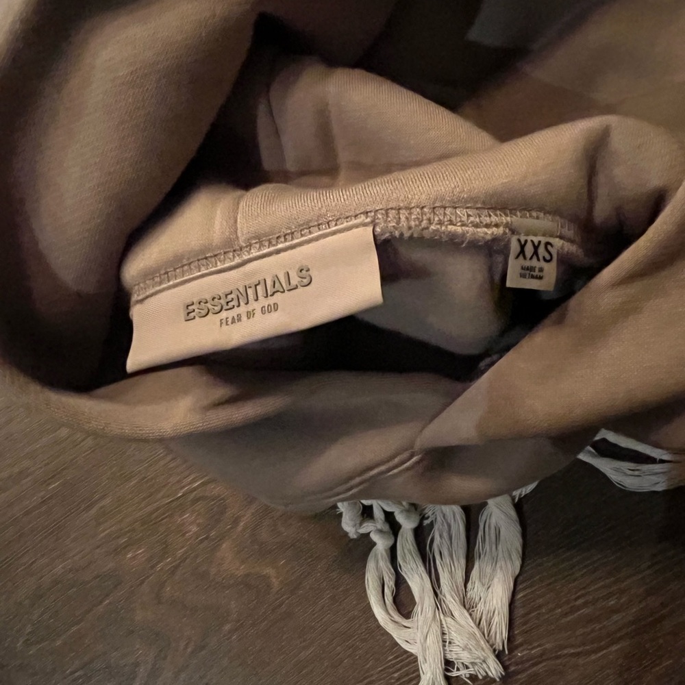 Essentials Smoke Gray Hoodie FW22 - Picture 3 of 5